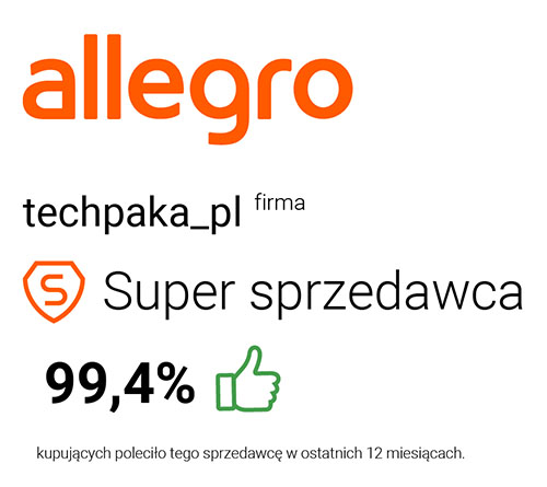TECHPAKA – oficjalny dystrybutor i Super Sprzedawca na Allegro